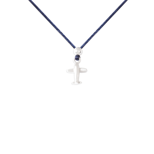 گردنبند نقره هواپیما