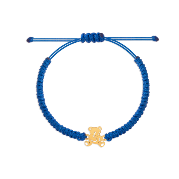 دستبند طلا بافت خرس ماراتون