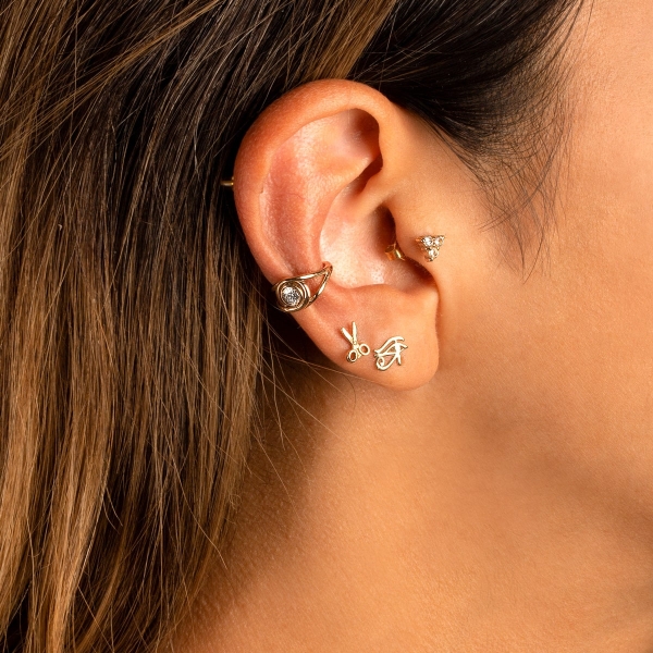 ایر کاف ”ear cuff” طلا آیشن