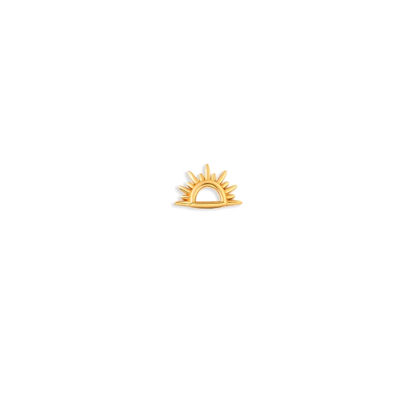 پیرسینگ طلا خورشید