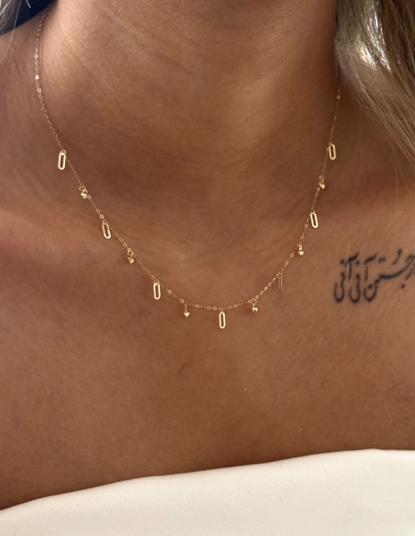 گردنبند لوکس هرمس طلا
