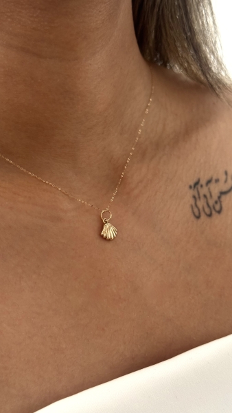 پلاک طلا صدف