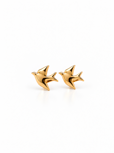 گوشواره طلای Swallow (پرستو)