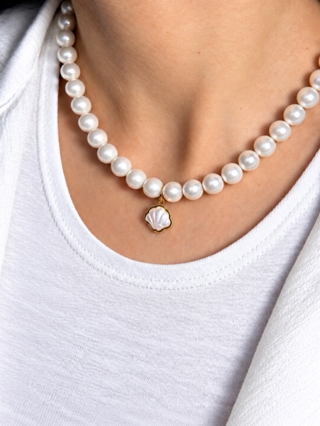 گردنبند طلا pearl