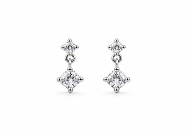 گوشواره تک نگین